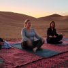 Yoga in the desert Yoga in the desert